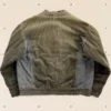 Men Faux Layered Industrial Buckle Jacket