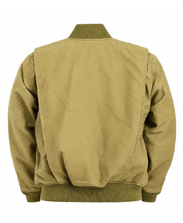 Men Fury Movie Brad Pitt Military Outerwear
