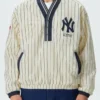 Men Kith NY Yankees Quarter Zip Nylon Pullover