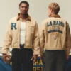 Men LA Rams Elwood Retro World Champions Coat