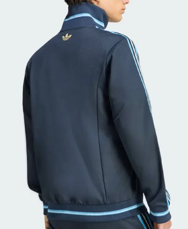Men Lionel Messi Navy Blue Outerwear