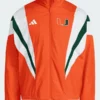 Men Miami Hurricanes Retro National Champions Track Outerwear