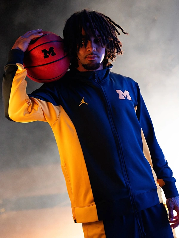Men Michigan Wolverines 2026 Full Zip Outerwear