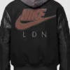 Men Nike Jordan Black Varsity Coat