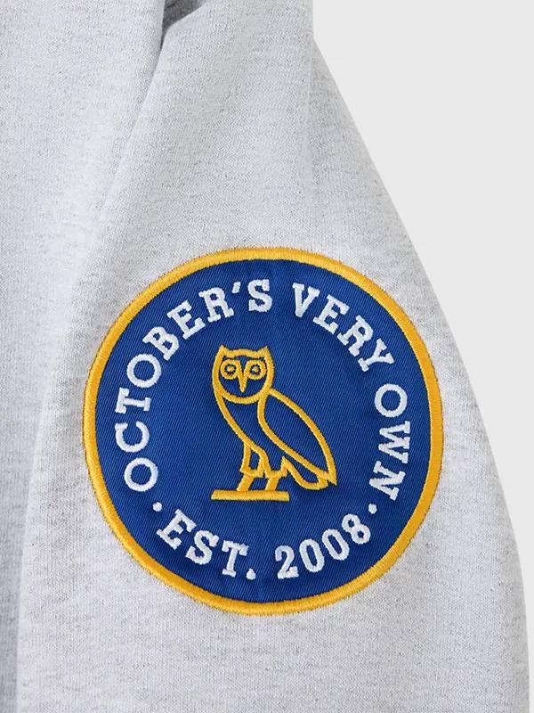 Men OVO Degrassi Blue Fleece Outerwear