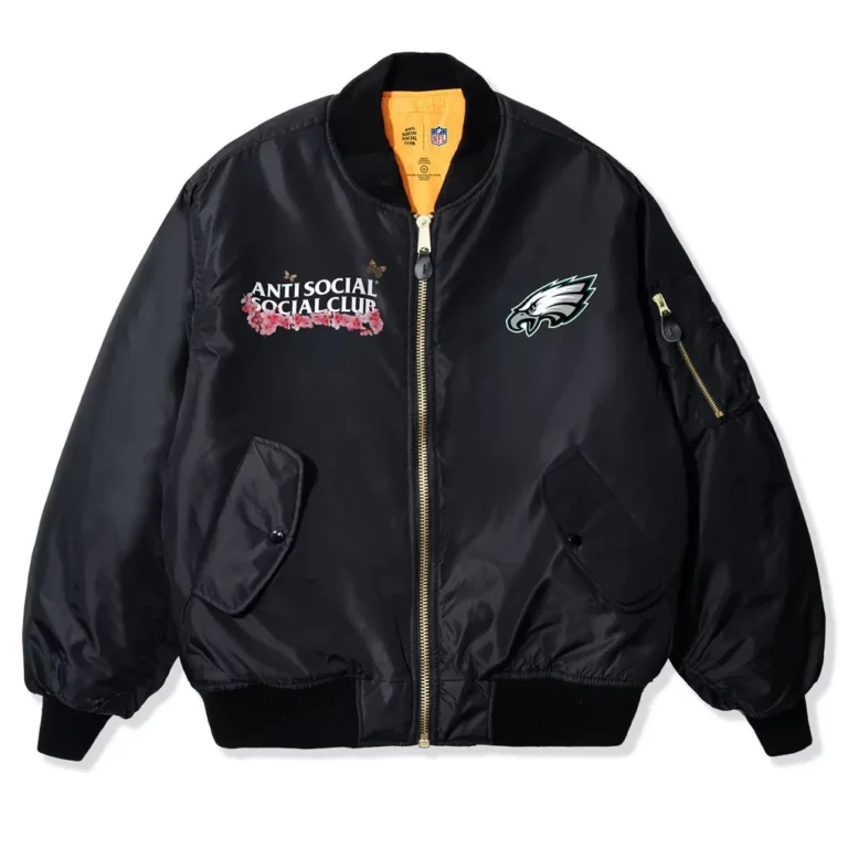 Men Philadelphia Eagles ASSC Midnight Green Jacket