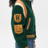 Men Polo Ralph Lauren Forest Green Varsity Coat