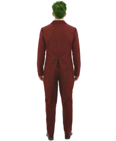 Men Purple Green Comic Rogue Trickster Costume