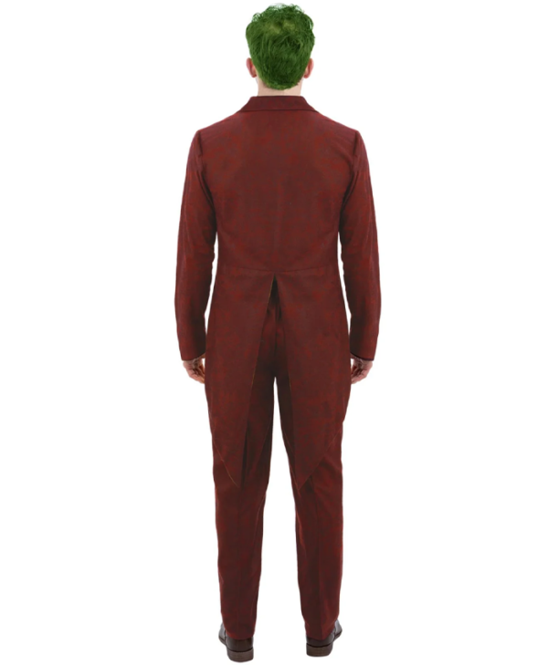 Men Purple Green Comic Rogue Trickster Costume