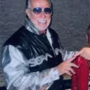 Men Real Leather Designer Art Jacket
