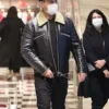 Men Robbie Williams Celebrity Biker Outerwear