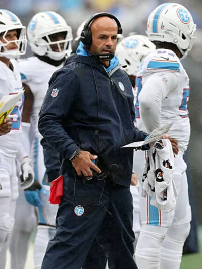 Men Robert Saleh Titans Head Coach Outerwear