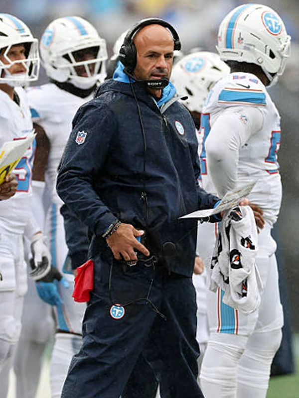 Men Robert Saleh Titans Head Coach Outerwear