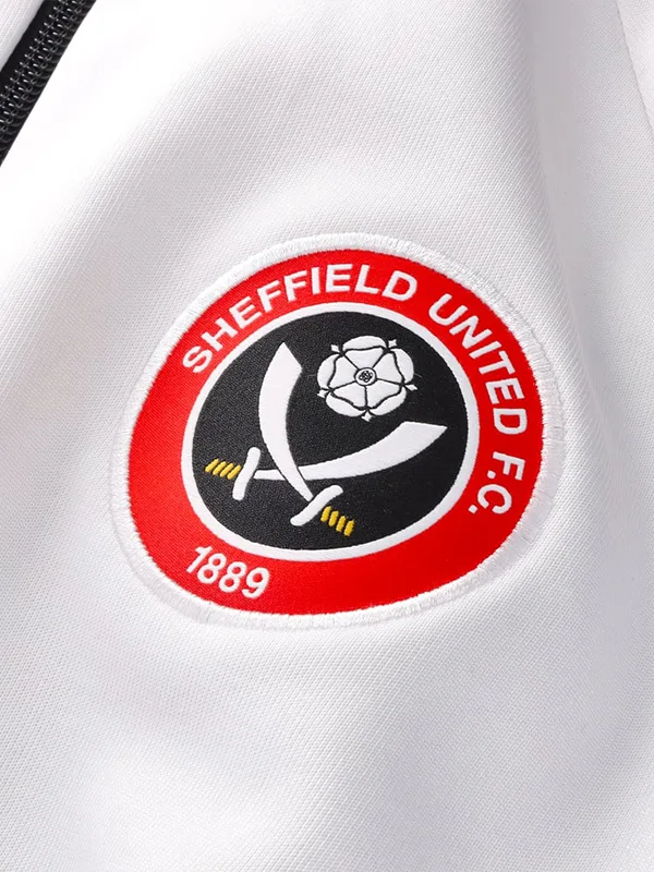 Men Sheffield United Red White Athletic Jacket