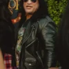 Men Slash Rock Star Real Leather Motorcycle Jacket