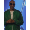 Men Snoop Dogg Red Carpet Satin Outerwear