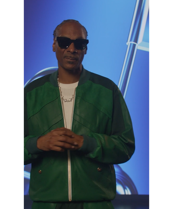 Men Snoop Dogg Red Carpet Satin Outerwear