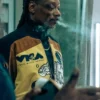 Men Snoop Dogg Zip Up Flight Jacket