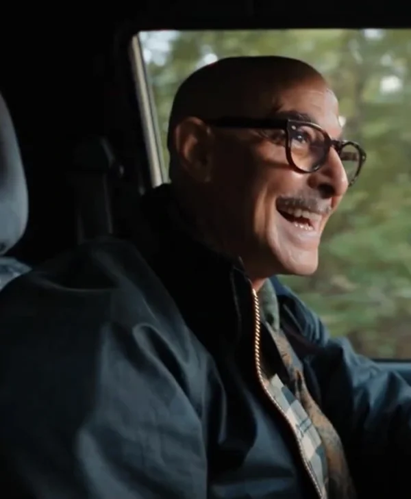 Men Stanley Tucci Masterplan Movie Outerwear
