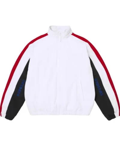 Men Supreme Art of Ink White Fleece Jacket