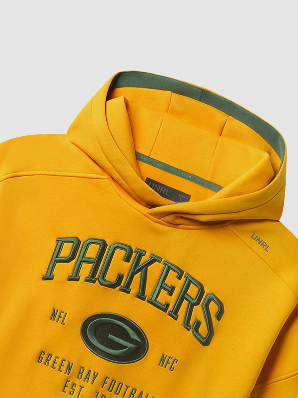 Men UNRL Green Bay Packers Collaborative Hoodie