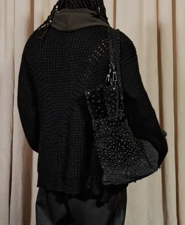 Men VIVET Knitted Button Up Coat