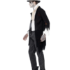 Men Zombie Groom Halloween Suit Set