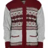 Men’s Classic ZIP Thick Warm Cardigan Sweater Winter Jumper