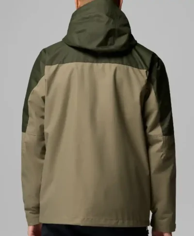 Mens-Hikebound-II-Interchange-Two-Tone-Zip-up-Jacket-Back-View