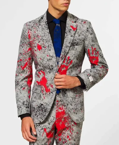 Men’s Zombiac Halloween Suit
