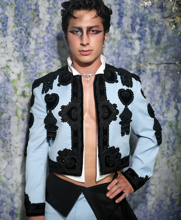 Met Gala 2026 Hudson Williams Embroidered Bolero Jacket