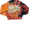 Miami Heat Bomber Leather Championship Jacket