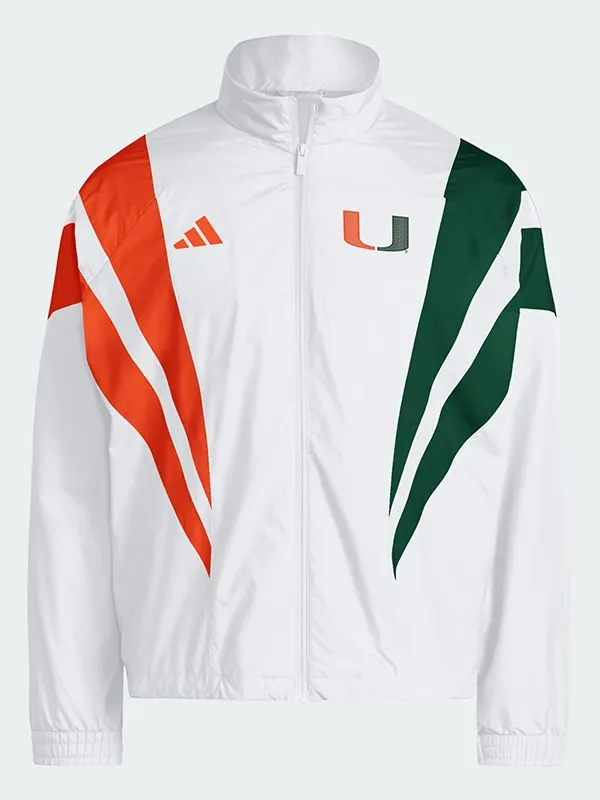 Miami Hurricanes 2001 National Championship Track Jacket