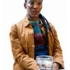 Michaela Coel The Christophers Brown Jacket