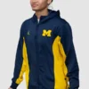 Michigan Wolverines Jordan Brand Fleece Zip Hoodie