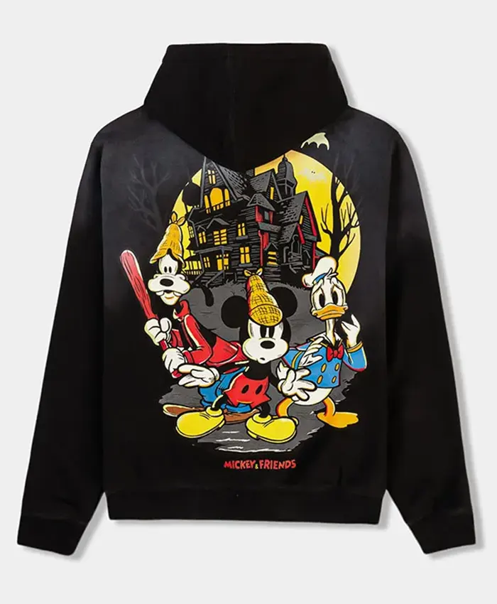 Mickey And Friends Happy Haunting Washed Hooded Jacket