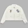 Mickey Pyramid Redford Vintage White Jacket