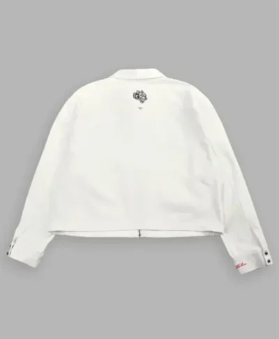 Mickey Redford Vintage White Cotton Jacket