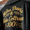 Miles Davis & John Coltrane 100 Black Wool Jacket