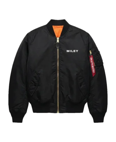 Miley BASS PERSUADES Live Bomber Jacket