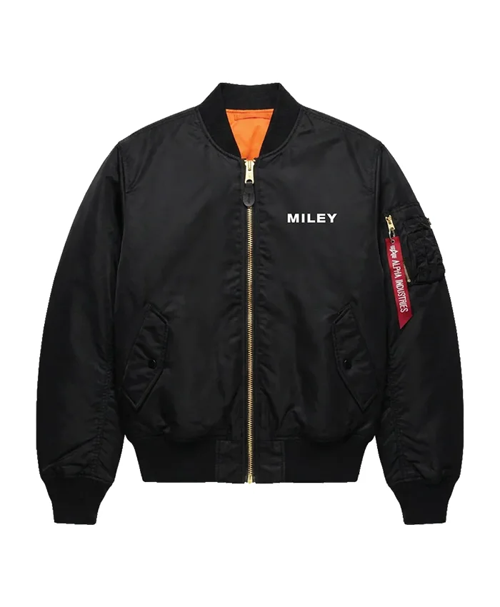 Miley BASS PERSUADES Live Bomber Jacket