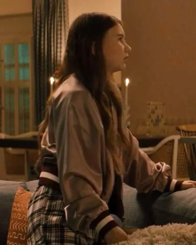Miriam Nobody Wants This Wool Varsity Jacket