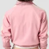 Miu Miu Fashion Pink Zip Up Coat