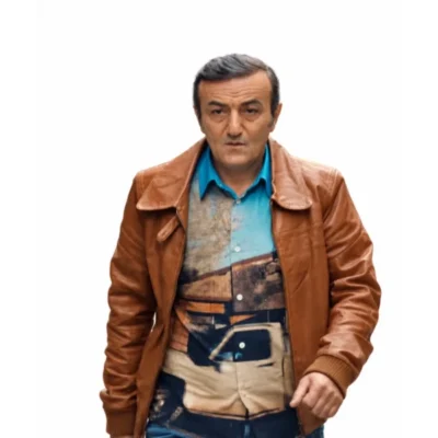 Money Trap The Karun Treasure Gorkem Sevindik Brown Leather Jacket