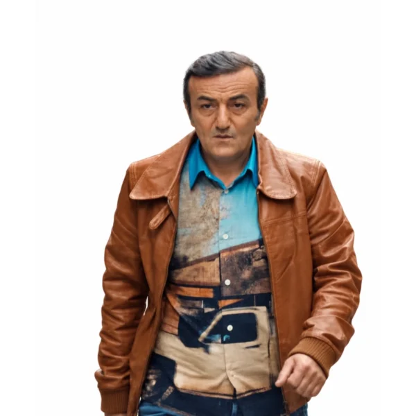 Money Trap The Karun Treasure Gorkem Sevindik Brown Leather Jacket