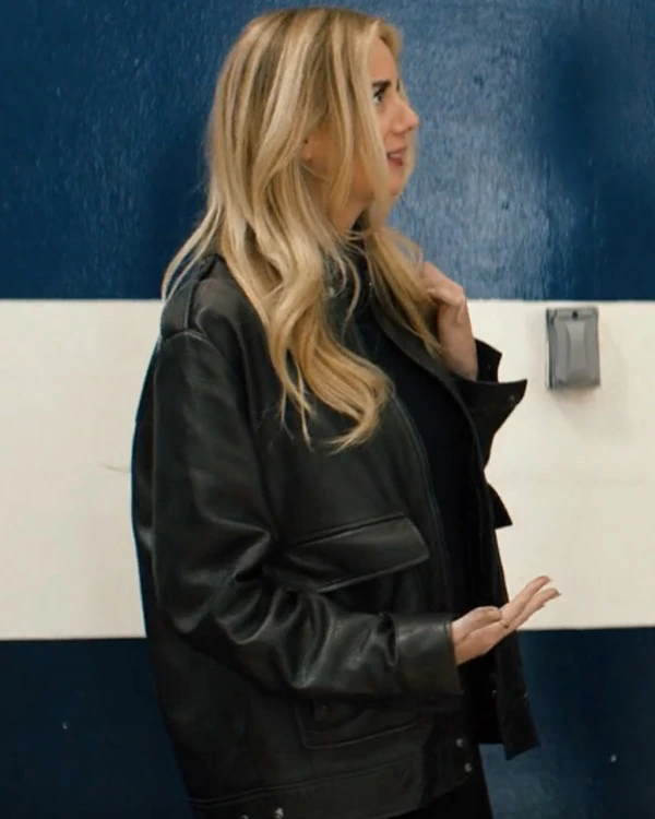 Morgan Nobody Wants This Real Leather Jacket