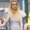 Morgana Robinson Ali G: Who Iz I? Fur Denim Jacket