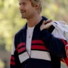 Mr. Irrelevant David Corenswet Striped Track Jacket
