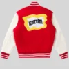 Mr. Me Too Wool and Leather Varsity Jacket