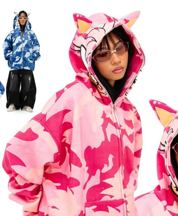 NEPTUN Gaming Outerwear Hooded Coat
